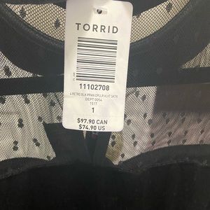 NWT retro black VLVT skater dress